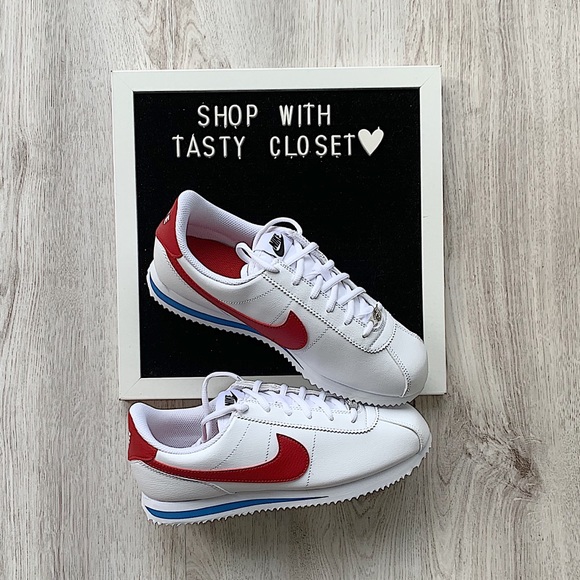 Nike classic cortez leather sneakers - Picture 5 of 8